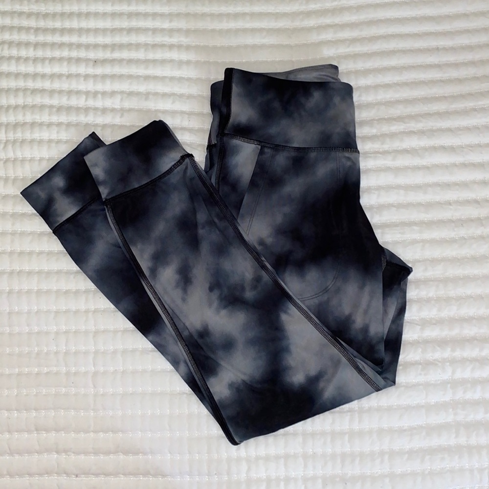 tie dye champion leggings